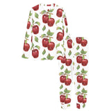 Red apples pattern Women's All Over Print Pajama Set