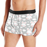 Rabbit cloud Pattern Men's All Over Print Boxer Briefs Men's Underwear