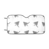 Billiard Ball Pattern Print Design 03 Car Sun Shade