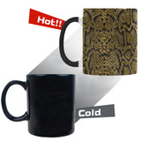 Snake skin pattern Morphing Mug Heat Changing Mug