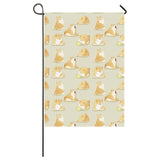 Cute fat shiba inu dog pattern House Flag Garden Flag