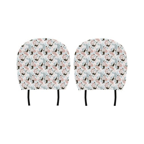 cute mermaid pattern Car Headrest Cover