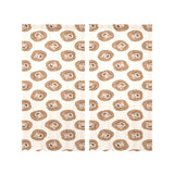 Lion Pattern Print Design 01 Gauze Curtain