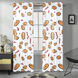 peanuts pattern background Gauze Curtain