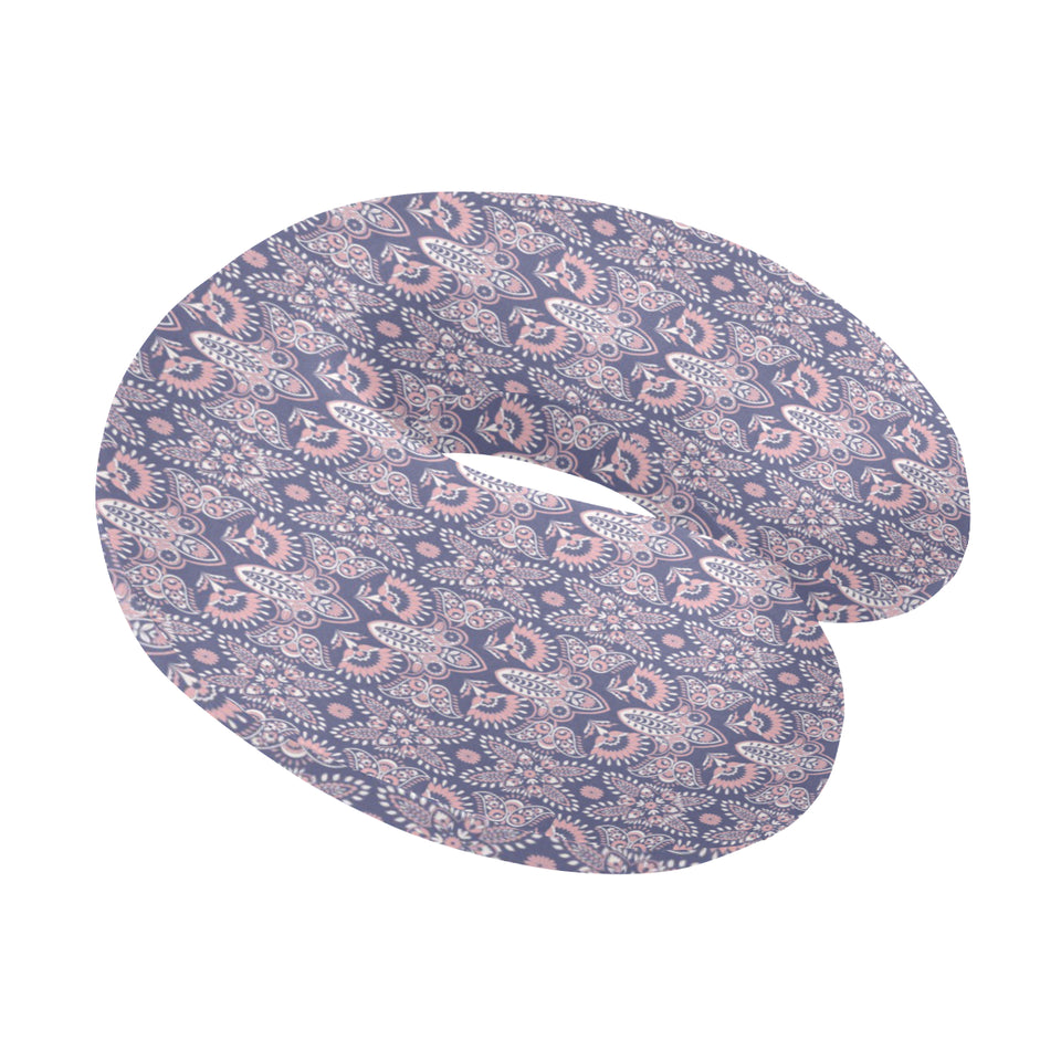Indian Batik Style pattern U-Shaped Travel Neck Pillow