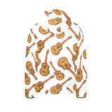 Paint Guitar Pattern Kids' Boys' Girls' Padded Hooded Jacket