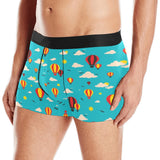 Hot Air Balloon Sky Pattern Men's All Over Print Boxer Briefs Men's Underwear