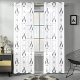Penguin pattern Gauze Curtain