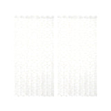 arabic white pattern Gauze Curtain