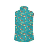 Hedgehog Pattern Print Design 01 Men's Padded Vest