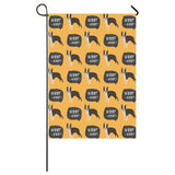 Boston terrier design pattern House Flag Garden Flag