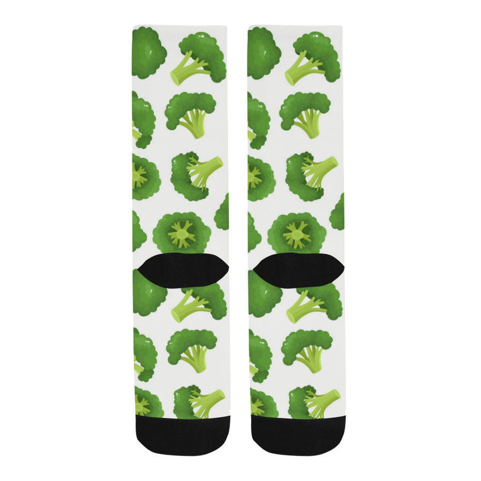 Cute broccoli pattern Crew Socks