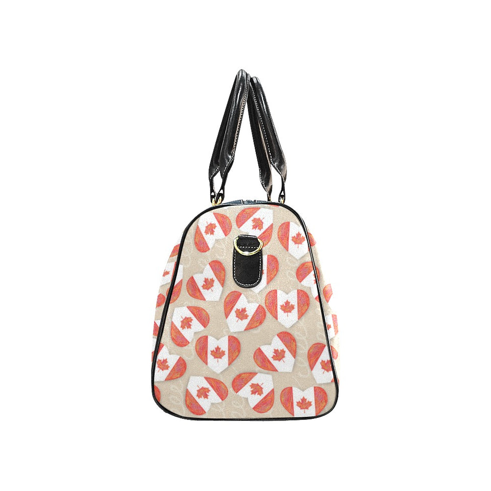 Canada Pattern Print Design 01 Travel Bag