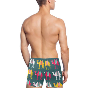 Camel pattern Men's Swimming Trunks