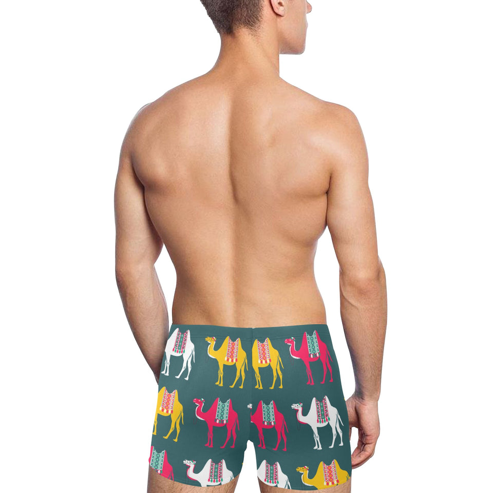 Camel pattern Men's Swimming Trunks