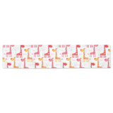 Giraffe Pattern Print Design 03 Table Runner