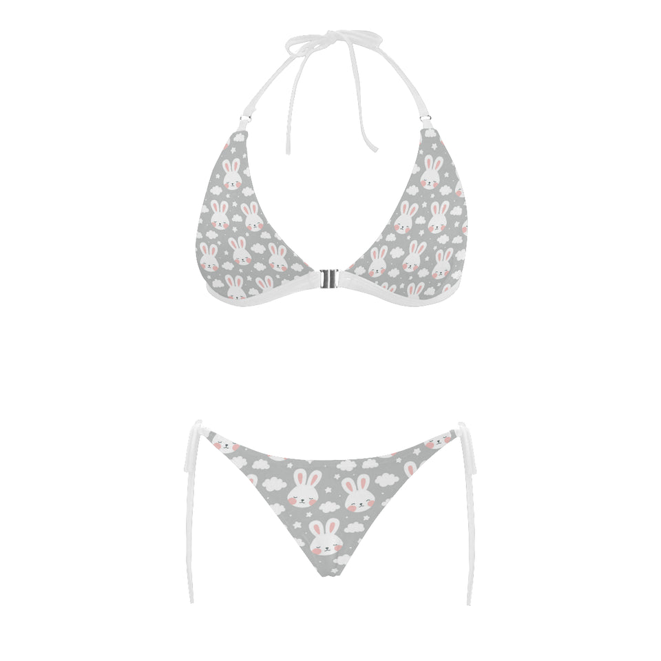 Rabbit cloud Pattern Sexy Bikinis Two-Piece Swimsuits