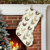Cute rooster chicken cock Christmas Stocking