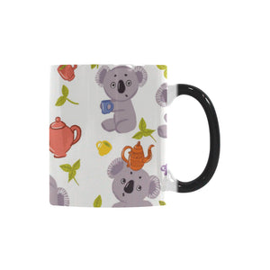 Cute koalas teapots tea Morphing Mug Heat Changing Mug