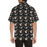 Hummingbird Pattern Print Design 03 Men's All Over Print Hawaiian Shirt (Model T58)