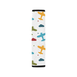 Airplane star cloud colorful Car Seat Belt Cover
