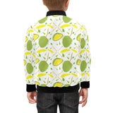 Durian pattern background Kids' Boys' Girls' Bomber Jacket