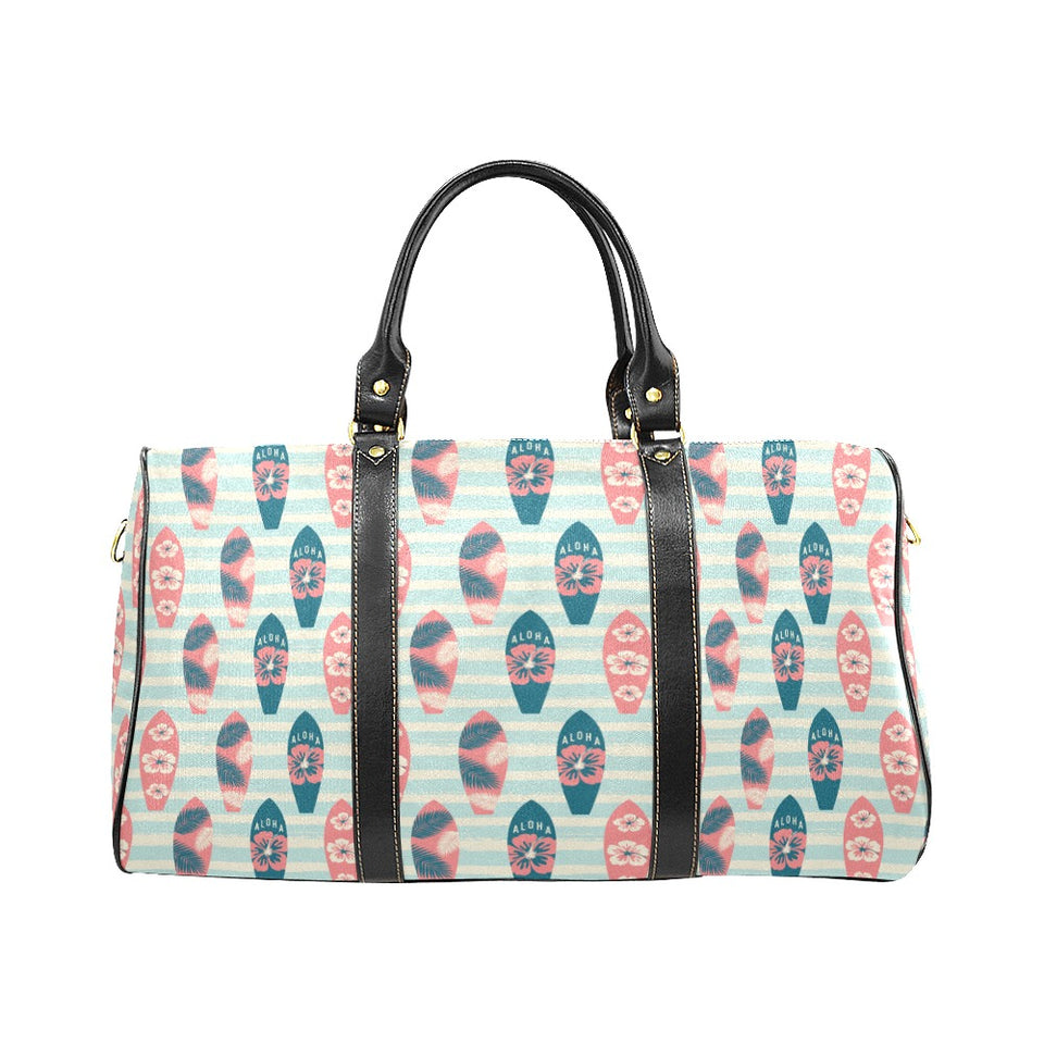 Surfboard Pattern Print Design 02 Travel Bag
