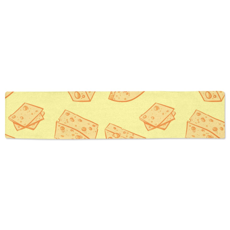 Cheese design pattern Table Runner