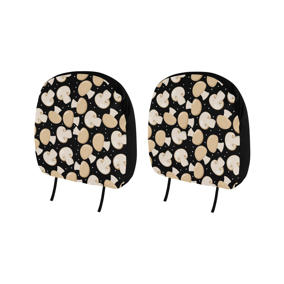 Champignon mushroom pattern Car Headrest Cover