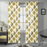 Lion Pattern Print Design 02 Gauze Curtain