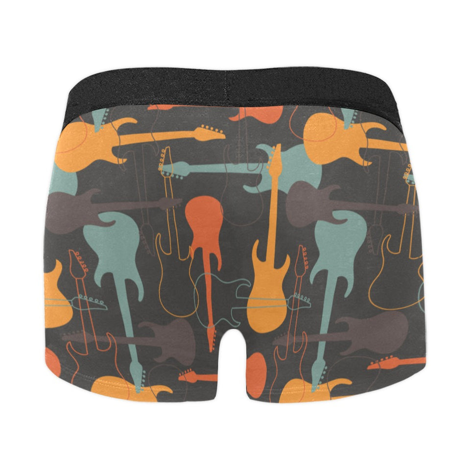 electric guitars pattern Men's All Over Print Boxer Briefs Men's Underwear