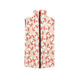 Canada Pattern Print Design 01 Men's Padded Vest