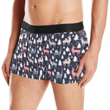 Deers Winter Christmas pattern Men's All Over Print Boxer Briefs Men's Underwear