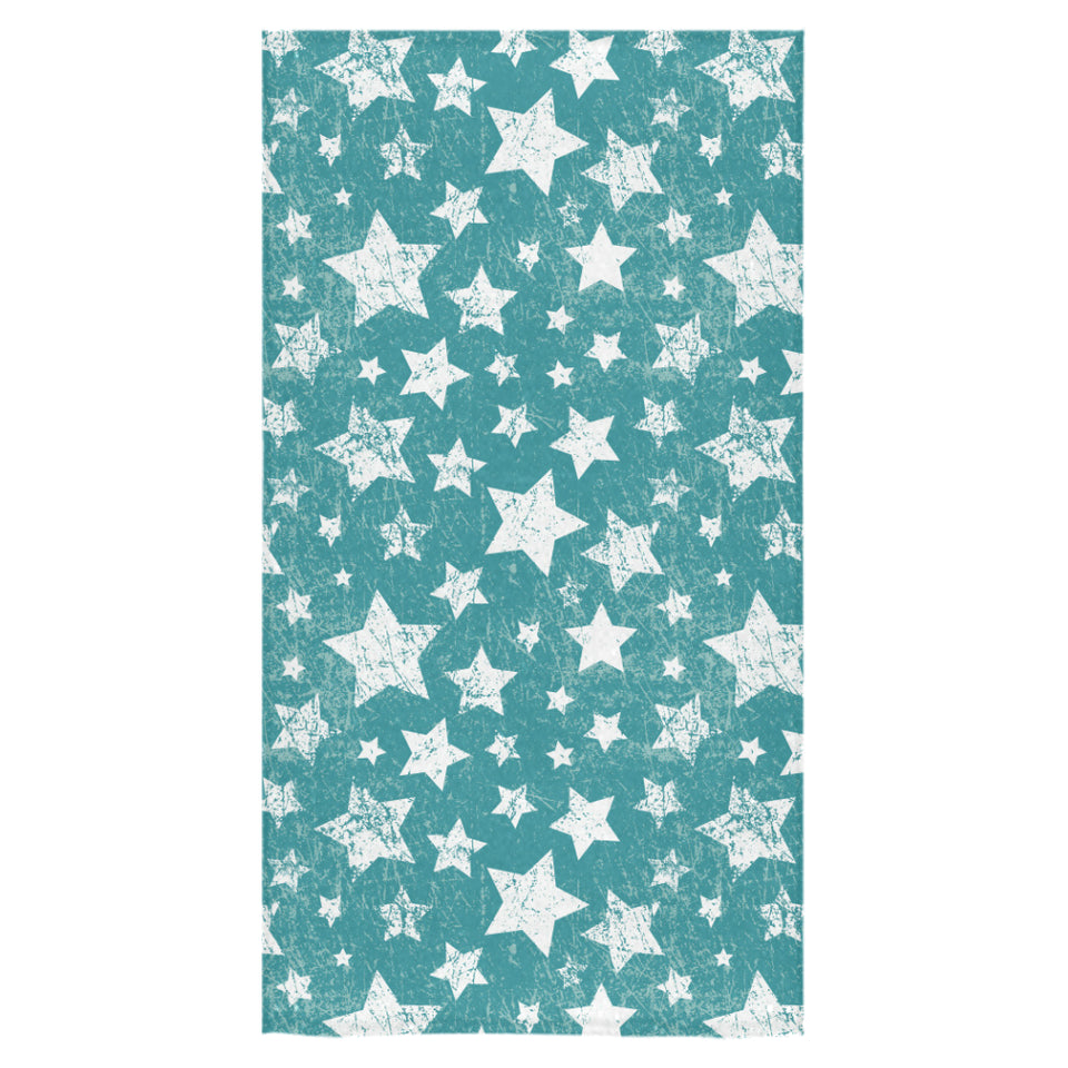 Vintage star pattern Bath Towel