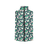 Pelican Pattern Print Design 03 Men's Padded Vest