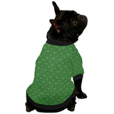 Casino Cards Suits Pattern Print Design 04 All Over Print Pet Dog Round Neck Fuzzy Shirt