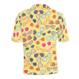 Sun Glasses Pattern Print Design 05 Men's All Over Print Polo Shirt