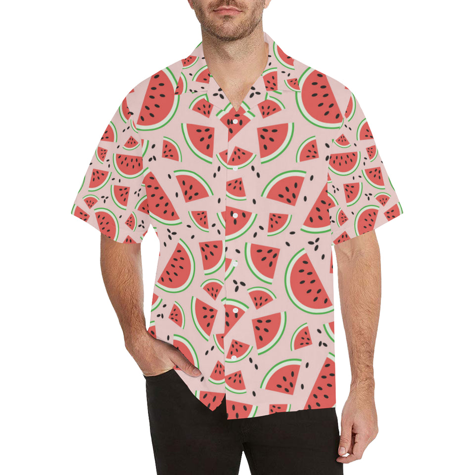 Watermelon pattern Men's All Over Print Hawaiian Shirt
