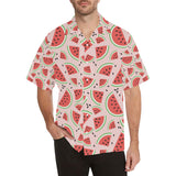 Watermelon pattern Men's All Over Print Hawaiian Shirt