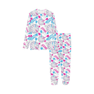 Darts Pattern Print Design 01 Kids' Boys' Girls' All Over Print Pajama Set