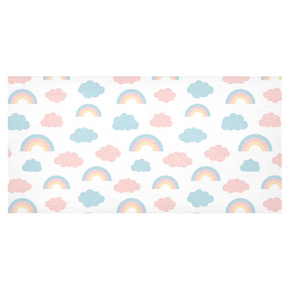 Cute rainbow clound pattern Tablecloth