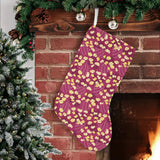 Popcorn Pattern Print Design 02 Christmas Stocking
