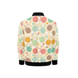 Bicycle Pattern Print Design 01 Kids' Boys' Girls' Bomber Jacket