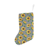 sunflowers ribbon background Christmas Stocking