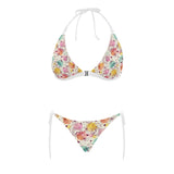 Clock butterfly pattern Sexy Bikinis Two-Piece Swimsuits