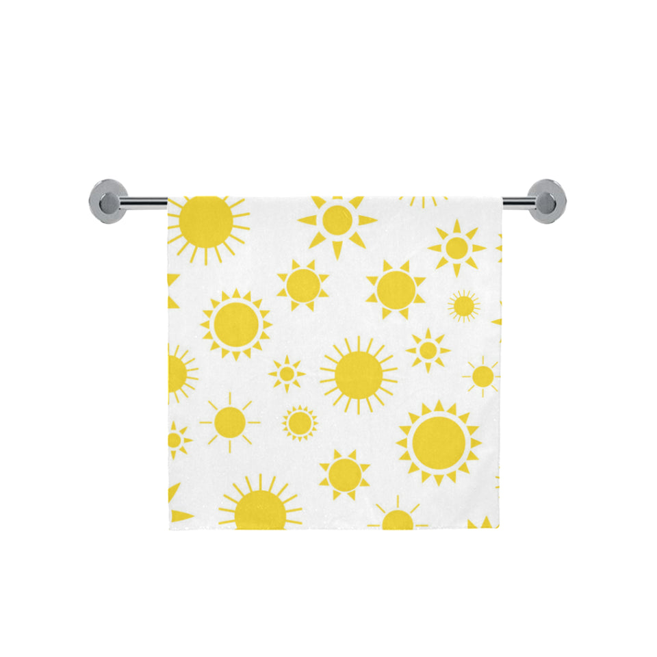 Sun pattern Bath Towel