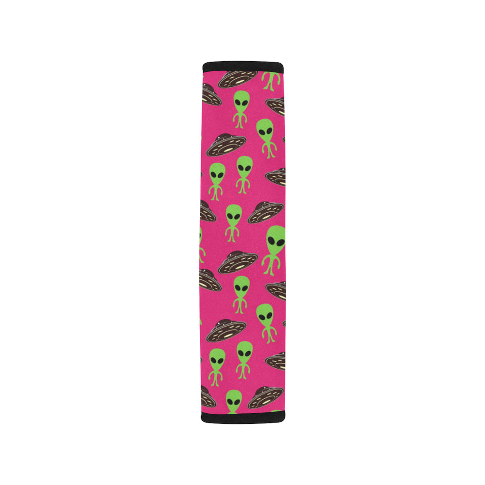 Alien Pattern Print Design 03 Car Seat Belt Cover
