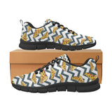 Pizza design pattern Women's Sneaker Shoes