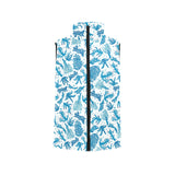 Coral Reef Pattern Print Design 01 Men's Padded Vest