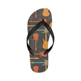 electric guitars pattern Unisex Flip Flops